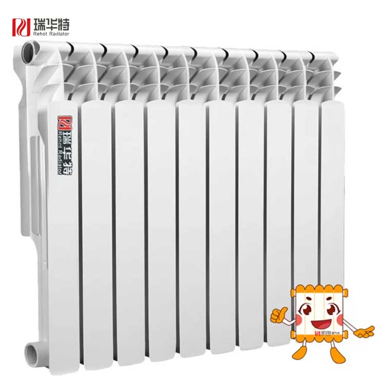 雙金屬壓鑄鋁暖氣片生產廠家常用型號UR7002-600、UR7003-800